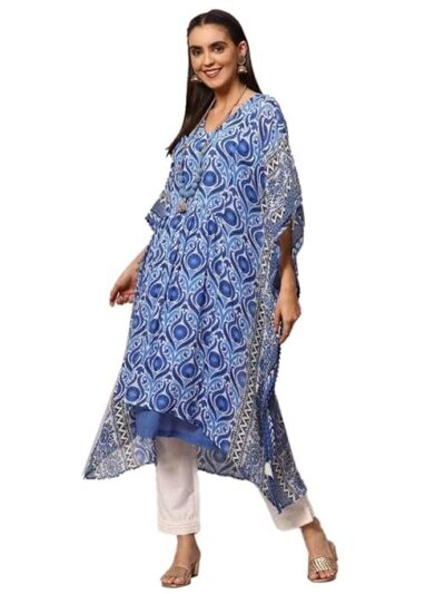 BIBA Women'S Cotton Salwar Kurta Dupatta