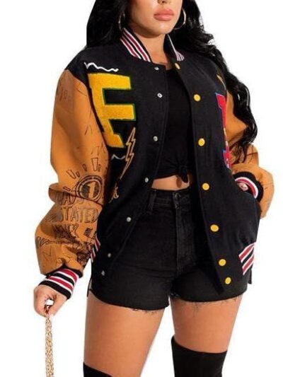 VOIKERDR Women 2 Piece Outfits Tracksuit Jumpsuits Lightweight Windbreaker Pullover Jacket Crop Top Pants Set