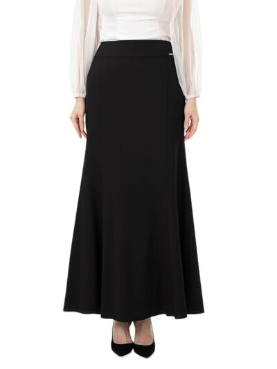 G-Line Fishtail Maxi Skirts for Women, Modest Mermaid Skirt, Long Skirts for Women, Casual High Waist Plus Size Skirt, XS-5XL