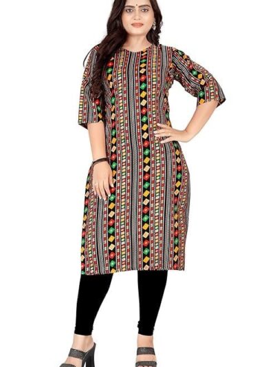 MOHD OWAIS Silk Cotton Blend Straight Kurti for Women_(Kurti02)