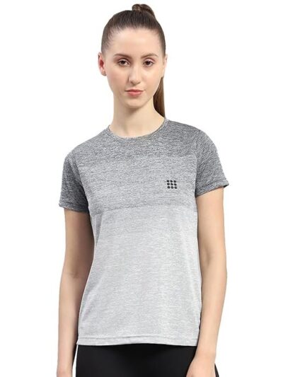 ROCK.IT Rockit from House of Monte Carlo Womens Striped Round Neck Half Sleeve Top