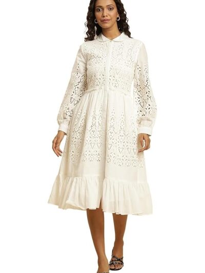 W for Woman Women Calf Length Dress